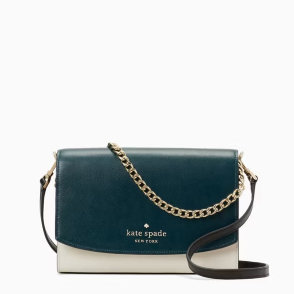 Kate Spade Carson Convertible Crossbody Bag in Peacock Sapphire Multi